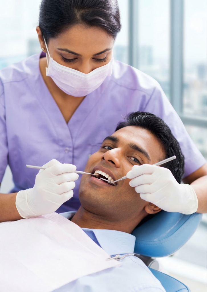 the dental house treatment in clinic in Azamgarh